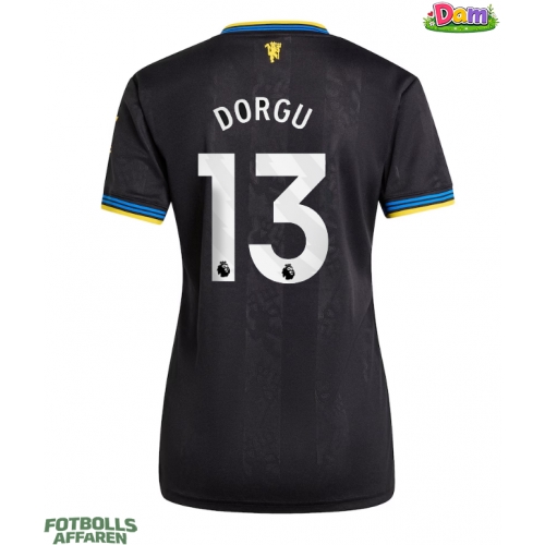 Manchester United Patrick Dorgu #13 Tredje Tröja Kvinnor 2025-26 Kortärmad